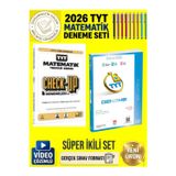 Mert Tyt Matematik Check-Up Deneme+Üçdörtbeş Yayınları Tyt Matematik 10 Lu Deneme