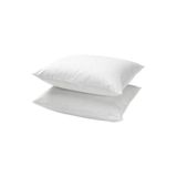 MERT, Yastık Kılıfı Kumaş 2 Adet Kapaklı, 50 x 70 CM, Beyaz, 0006753278964