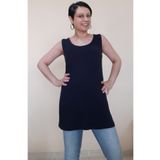 Mertcan Butik Askılı Lacivert Tişört