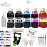 Mertink Hp C4345 C4348 C4380 (350 351XL) Kartuş Dolum Seti 5 Li Set 5X100ML Mürekkep - Renkli