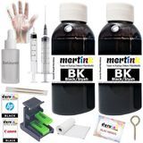 Mertink Mertınk Canon TS4151I PG595 CL586 Kartuş Dolum Seti 2X100ML Siyah Mürekkep - Renkli