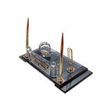 MERTKRİSTAL Isimlik - Kristal Masa Isimliği - Makam Odası Ofis Hediyesi M525gld