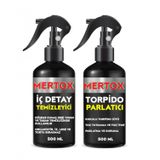 Mertox Araç Araba Otomobil Oto Temizlik Seti Ürünleri - İç Detay Temizleme + Torpido Parlatıcı 2X500ml Malzemeleri