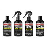 Mertox Araç Araba Otomobil Oto Temizlik Seti Ürünleri Oto Şampuanı+Torpido Parlatıcı+Hızlı Cila+İnce Pasta 4X500ml