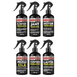 Mertox Otomobil Araç Araba Oto Temizlik Seti Iç Detay+Jant-Motor Temizleyici+Hızlı Cila+Torpido+Lastik Parlatıcı 6X500ML