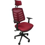 Mertsit Yıldız Bilgisayar Sandalyesi Ofis Çalışma Sandalyesi - Kırmızı