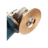 Merttools 115mm Ahşap Törpü Diski Avuç Taşlama Uyumlu Törpüleme Aşındırma Raspalama Disk