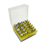 MertTools 50 Parça Elmas Camcı Taşcı Gravür Freze Taşlama Uç Seti
