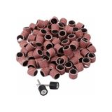 Merttools Hobi Yüzük Zımpara Seti 13 Mm 100 Adet + 2 Mandren Aparat