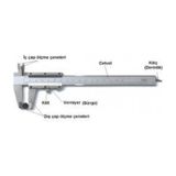 Merttools Mekanik Kumpas 150 Mm Metal Kasa 150mm 0,05mm