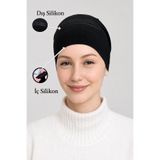 Merve Nayir Çift Silikonlu Kaymayan ve Başörtüsü Kaydırmayan Sabitleyici Tesettür Bone