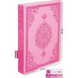Merve Yayınları Kuranı Kerim Bilgisayar Hatlı Pembe Renk Orta Boy Hafız Osman Yazarlı