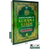 Merve Yayınları Türkçe Okunuşlu Kuranı Kerim ve Meali 3’lü (Üçlü)-Rahle Boy