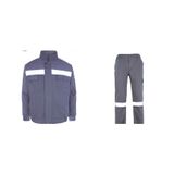 Mervem İş Takımı 7/7 (mont+pantolon) Reflektörlü %100 Pamuk Kapitoneli Kışlık