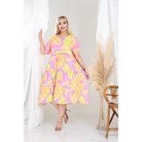 mervemoda KADIN YAZLIK BÜYÜK BEDEN ELBİSE