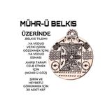 MerveninYaziAtolyesi Mührü Belkıs Saf Bakır Kolye
