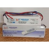 Mervesan IP67 12V 5A 60W Trafolar Mtwp-60-12 - 60 W