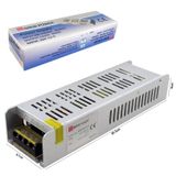 MERVESAN MRW-360-12-S Metal Kasa Adaptör Slim 12 Volt 30 Amper