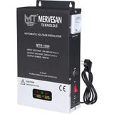 Mervesan MTR-1000 1000W Otomatik Voltaj Regülatörü 220V 50-60HZ Taşınabilir Tasarım ile Kullanım