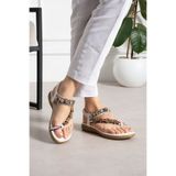 MERVESTORE Nexo Yüksek Taban Sandalet 5