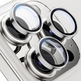 Merwish Apple iPhone 15 Pro Max iPhone 15 Pro için Kamera Lens Koruyucu Kamera Koruyucu Ultra İnce Yüksek Kaliteli Cam Lens Mercek Koruyucu (BEYAZ TİTANYUM)