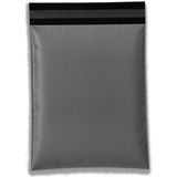 Merwish Baskısız Gri Renk Cepsiz 0,5 Mikron 35*45+5 Ölçülerinde Kargo Poşeti 100 Adet Dayanıklı Sızdırmaz Esnek ve Ekonomik Kargo Poşeti - 35x45+5 Cm