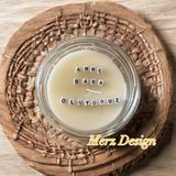 Merz Design Decor Gizli Mesajlı %100 Doğal Soya Wax Vegan Kavanoz Mum ( Kişiye Özel Istediğiniz Mesaj Yazılır) - 1 Adet