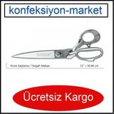 Merze 12 Numara Kumas Kesim Makasi-Pastal Kesim Makasi