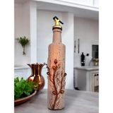 Mes Reves Özel Tasarım El Yapımı Rose Gold Zeytin ve Zetyindalı Detaylı Yağdanlık, Sosluk, Sirkelik - 500 ml