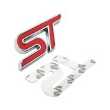 Mes Store Ford St 3D Metal Arma Amblem Logo Arka Kırmızı