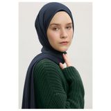 Mesa Charm Kadın Tesettür Penye Şal Lacivert