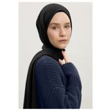 Mesa Charm Kadın Tesettür Penye Şal Siyah