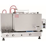Meşale Çay Kazanı Inox Full Otomatik Elektirikli ve Lpg 3 Demlikli - Inox Parlak