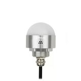 Mesan Ms 9601.24Vdc Ø50 M30 Somun Bağlantılı Led İndikatör Rgy Buzzer Gümüş Gövde