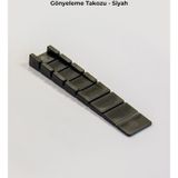 Mesan Plastik Gönyeleme Takozu Siyah (0253)