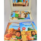 Mescid-I Nebevi 54 Parça Çocuk Puzzle – Hikâye Kitabı ve Boyama Kitabı Hediyeli, Özel Kutulu