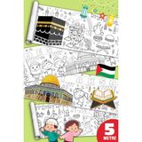 Mescidi Aksa, Kâbe, Filistin, Gazze Temalı Dev Boyama Kağıdı Büyük Boy 5 Metre