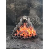 Meşe Briket Mangal Kömürü 4Saat Yanma 10Kg