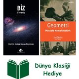 Meşe Kitaplığı Biz Evreniz + Geometri + Dünya Klasiği Hediye - Hayır