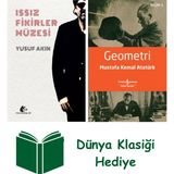 Meşe Kitaplığı Issız Fikirler Müzesi + Geometri + Dünya Klasiği Hediye - Hayır