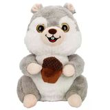 Meşe Palamudu Tutan Sincap Peluş 30 Cm 47767 Gri