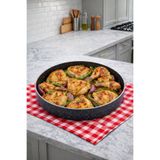 MEŞELER granit fırın kabı tepsisi 28 cm siyah (1 pc)