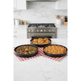 MEŞELER meşeler granit fırın kabı fırın tepsisi 3 lü set 28 cm - 30 cm -32 cm