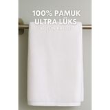 MEŞELİ TEKSTİL 1 Adet Ultra Lüks Otel Banyo Havlusu Battal Boy 900 Gr %100 Pamuk 90x170 Cm | Solmaya Dayanıklı Uzun