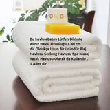 Meşeli Tekstil 1 Adet Ultra Lüks Premium Otel Banyo Havlusu Ultra Kalın Tüm Ebatlar - 100 x 180 cm - Beyaz