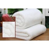 Meşeli Tekstil 1 Adet Ultra Lüks Premium Otel Banyo Havlusu Ultra Kalın Tüm Ebatlar - 70 x 140 cm - Beyaz