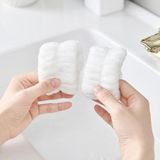 Meşeli Tekstil 2 Adet Süper Soft Havlu Bilek Yıkama Bandı Sporcu Spa Bileklik - Beyaz