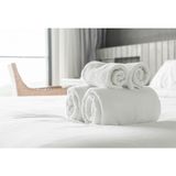 Meşeli Tekstil Lüks Otel Banyo Havlusu 70X140 800GR - 70 x 140 cm - Beyaz