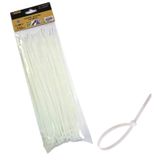 Mesem 4531 3,6*200 Mm Cırtlı Plastık Kelepce Beyaz