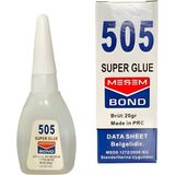 Meşem 505 Super Glue Süper Hızlı Japon Yapıştırıcı 20 gr (4 Adet)